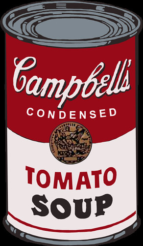 Campbell's Soup Can Vector I Did This With Adobe 292x500 Campbell's Soup Can Vector I Did This With Adobe