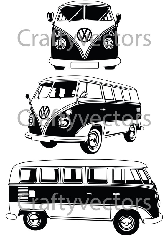570x798 Vw Camper Van Vector Products In Vw Camper, Camper Van