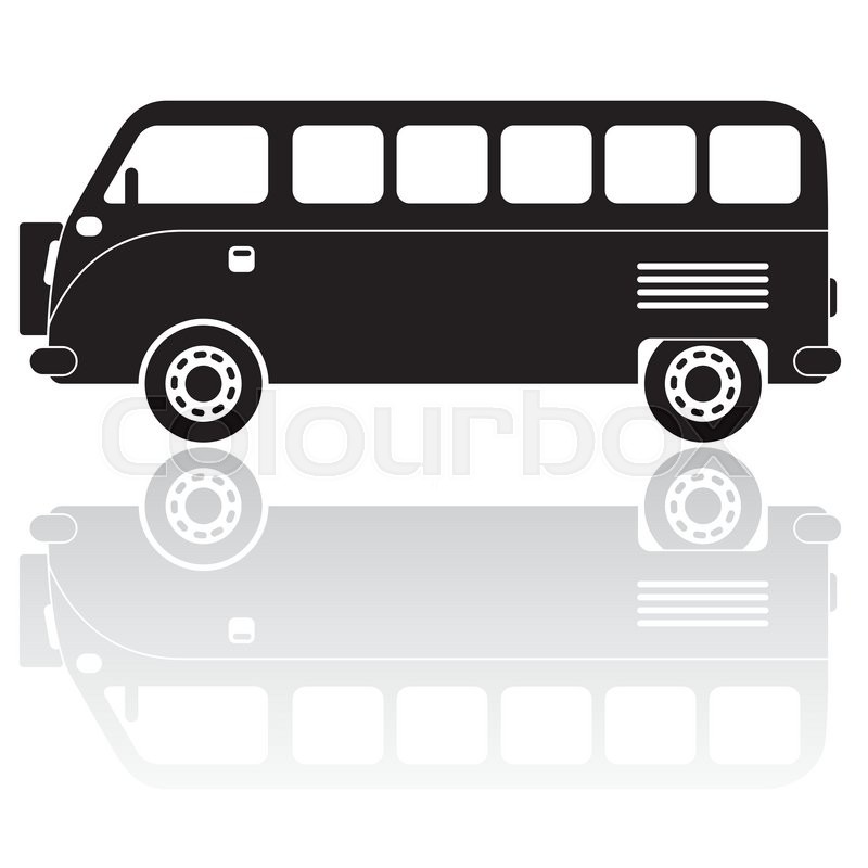 800x800 Vector Illustration Of Vintage Camper Stock Vector Colourbox