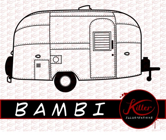 Camper Vector Camping Clip Art Instant Digital Etsy 570x482 Camper Vector Camping Clip Art Instant Digital Etsy