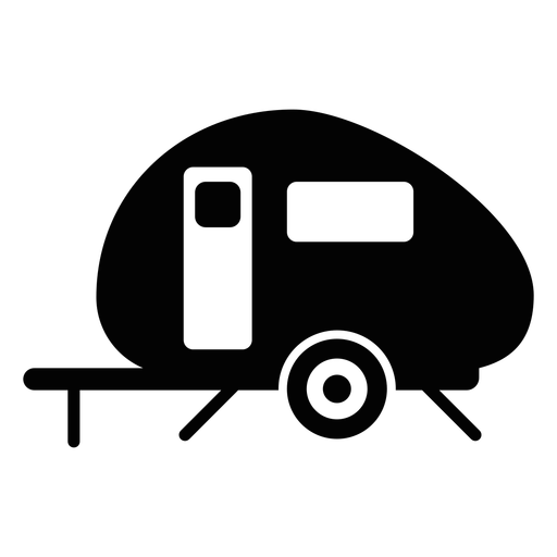 Camper Trailer Flat Icon 512x512 Camper Trailer Flat Icon
