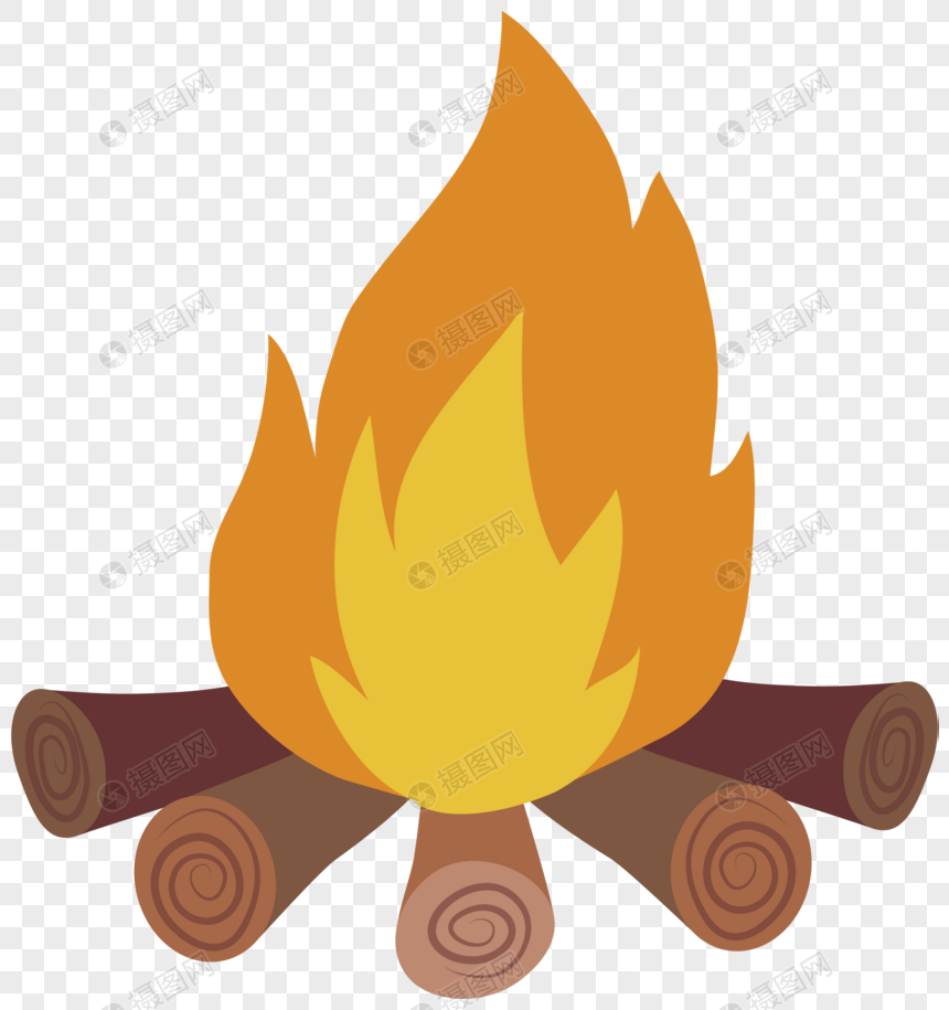 860x915 Hand Painted Happy Ball Campfire Vector Material Png Image Picture