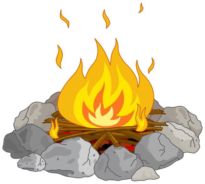 Campfire Vector Art at Vectorified.com | Collection of Campfire Vector ...