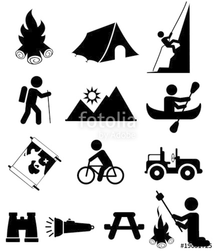 Camping Icon Vector at Vectorified.com | Collection of Camping Icon ...