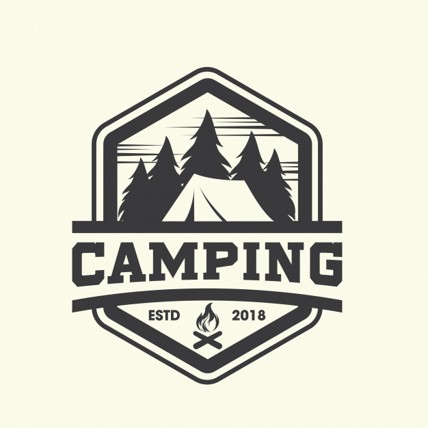 626x626 Hipster Camping Logo Vector Vector Premium Download