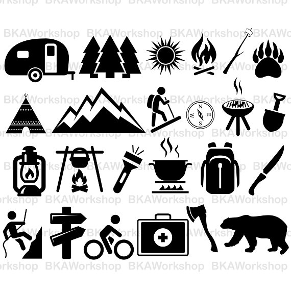 Camping Clipart Silhouette, Camping Silhouette Transparent Free 570x570 Camping Clipart Silhouette, Camping Silhouette Transparent Free