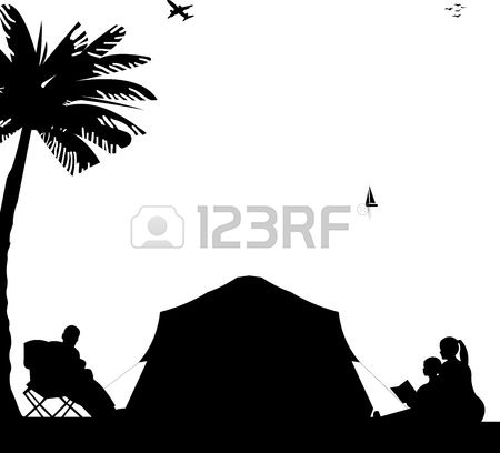 Camping Silhouette Clipart Free Cliparts Download Images 450x408 Camping Silhouette Clipart Free Cliparts Download Images