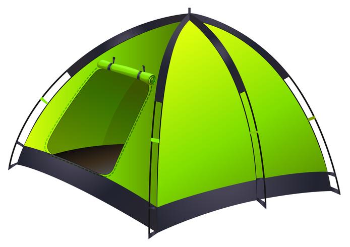 694x490 Green Single Camping Tent