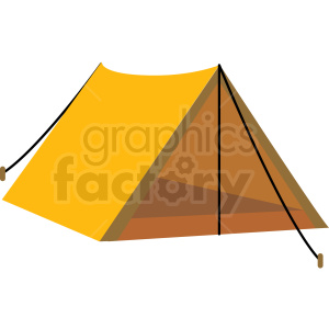 300x300 Old Style Camping Tent Vector Clipart Royalty Free Gif, Png