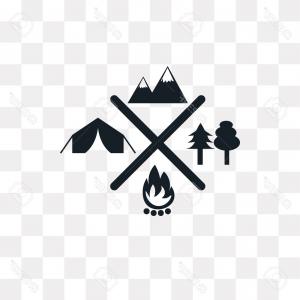 300x300 Photostock Vector Camping Vector Icon Isolated On Transparent