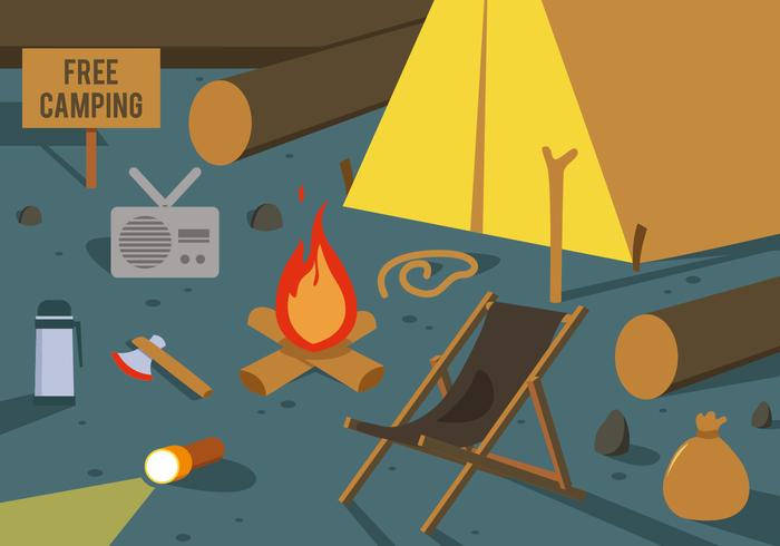 700x490 Camping Free Vector Art
