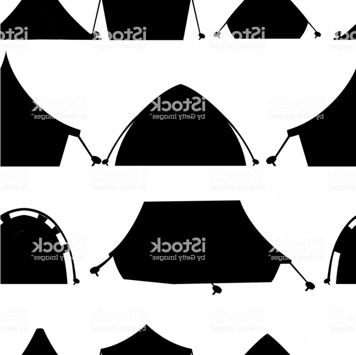 1228x1226 Camping Vector Black And White Catchsplace