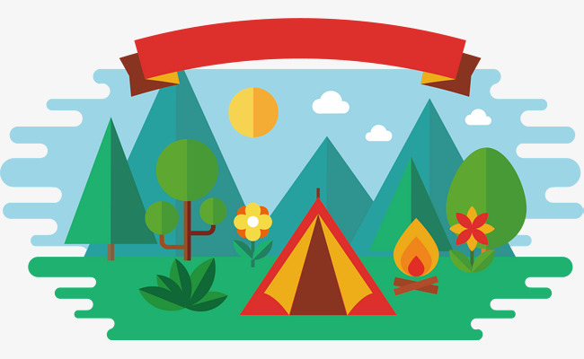 650x400 Camping Clipart Vector For Free Download And Use Images
