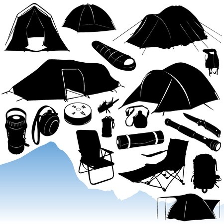 450x450 Camping Vector Royalty Free Vector Graphics