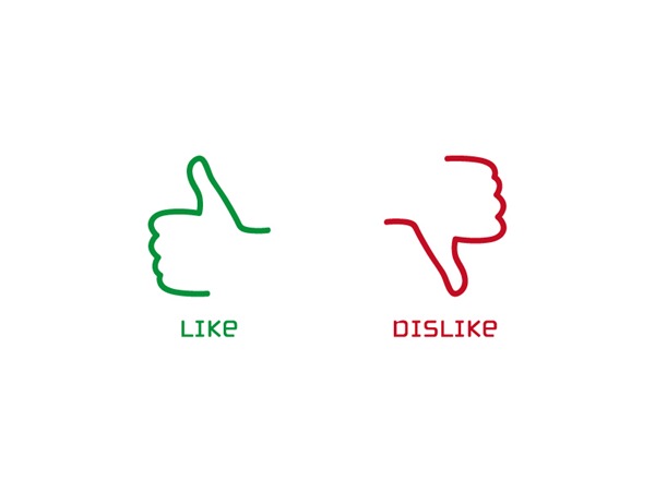 600x451 Color Likes And Dislikes Logo Vector Graphics My Free Photoshop
