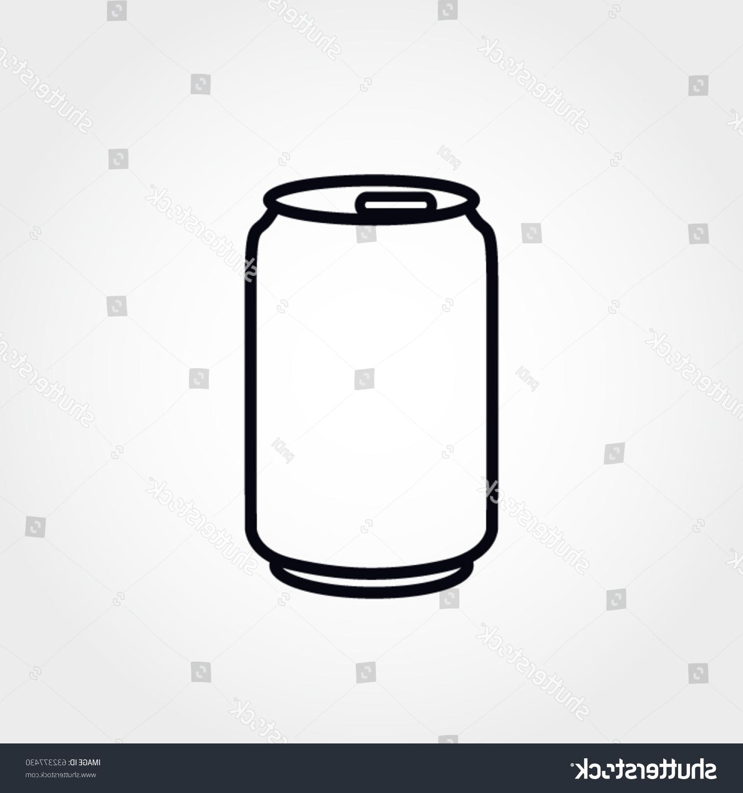 1500x1600 Top Soda Can Drawing Vector Cdr Vector Images Design