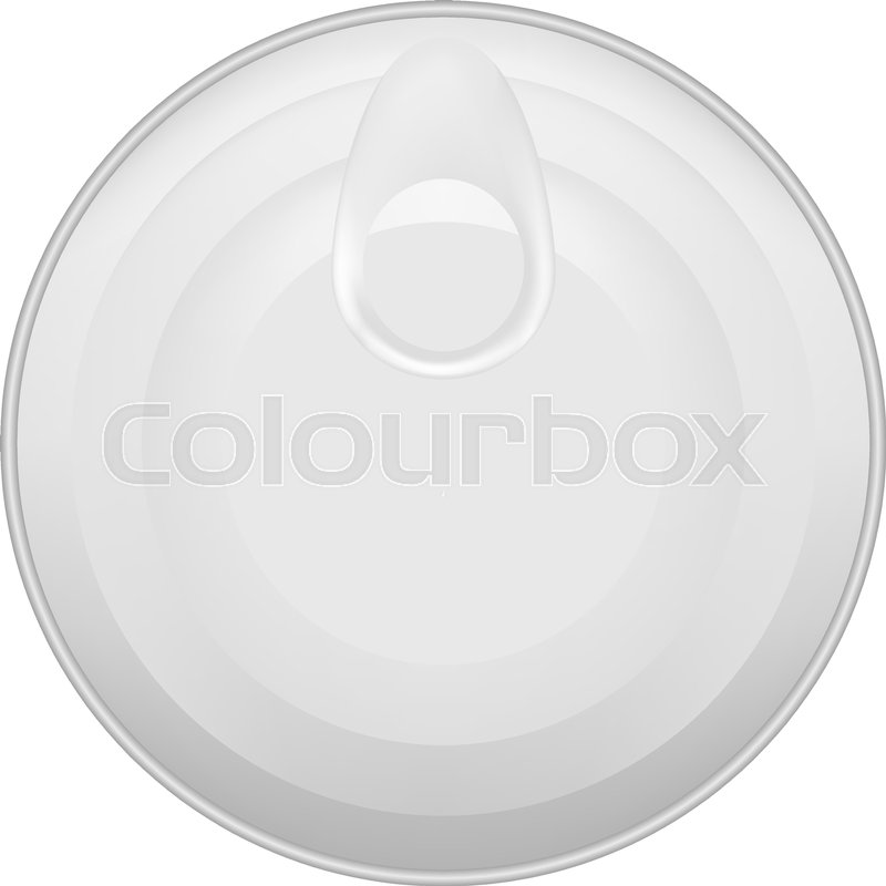 800x800 Top Food Tin Can Mockup Realistic Stock Vector Colourbox