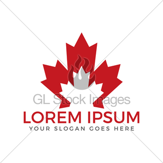 325x325 Maple Leaf Logo Design Gl Stock Images