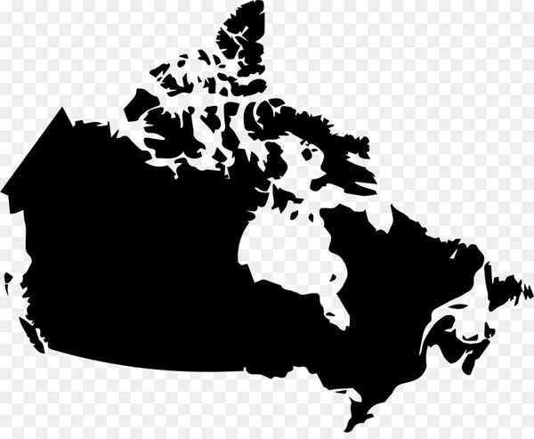 600x493 Flag Of Canada Vector Map