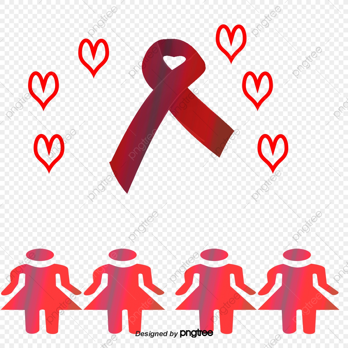 1200x1200 Red Ribbon Against Breast Cancer Logo, Ribbon Vector, Logo Vector