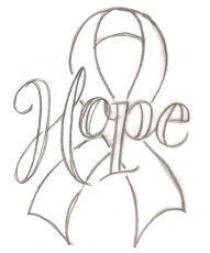 191x230 Breast Cancer Ribbon Vector Outline Breastcancerinfoblog
