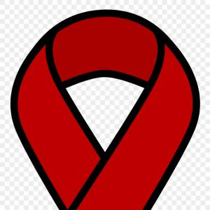 300x300 Unique Pink Ribbon Outline Vector Pictures Handandbeak