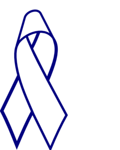 237x297 Blue Outline Cancer Ribbon Clip Art