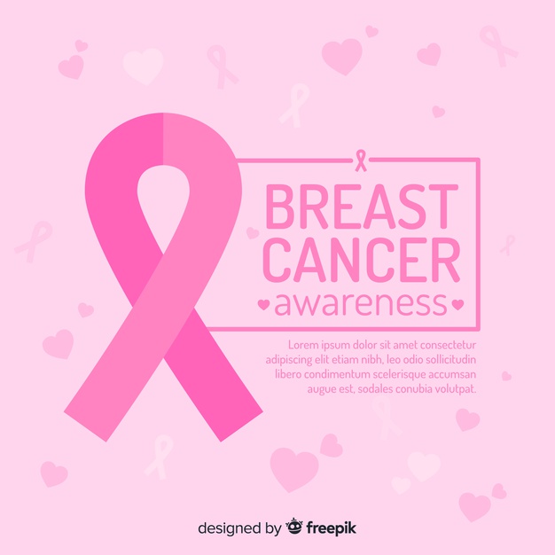 626x626 Flat Breast Cancer Awareness Vector Free Download