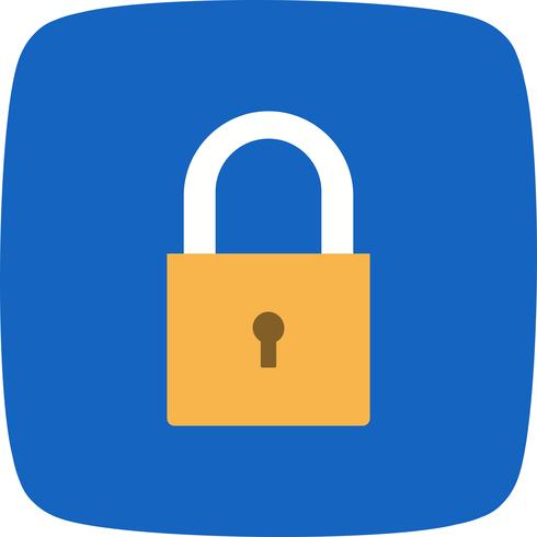 490x490 Icono De Candado Vector Illustration