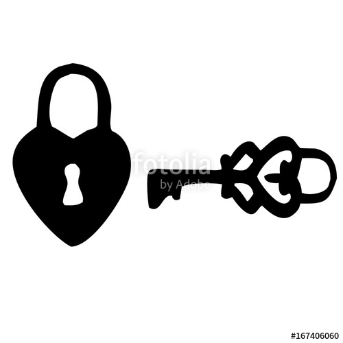 500x500 Llave Y Candado Stock Image And Royalty Free Vector