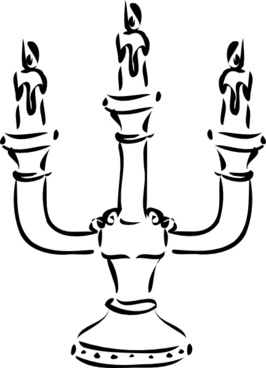 266x368 Candelabra Vector Free Vector Download