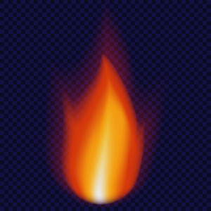 300x300 Candle Flame Concept Background Realistic Illustration Of Candle