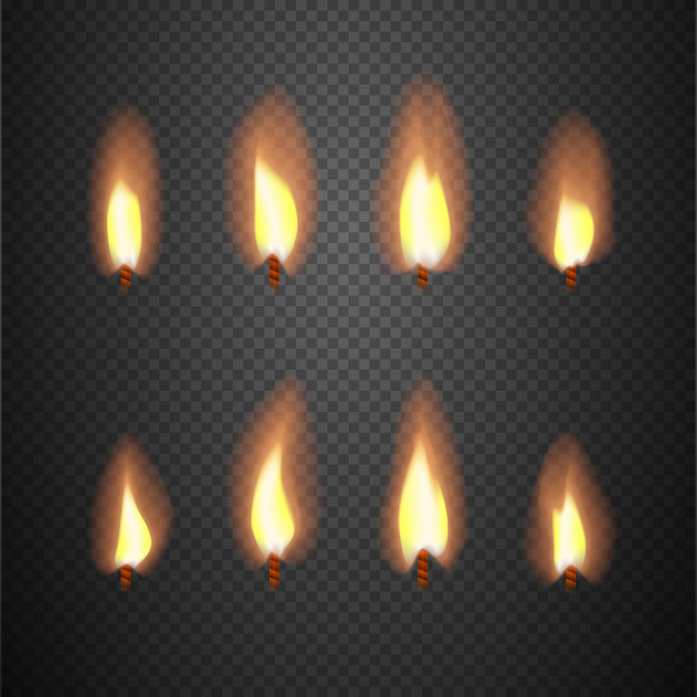 Candle Flame Vector at Vectorified.com | Collection of Candle Flame ...