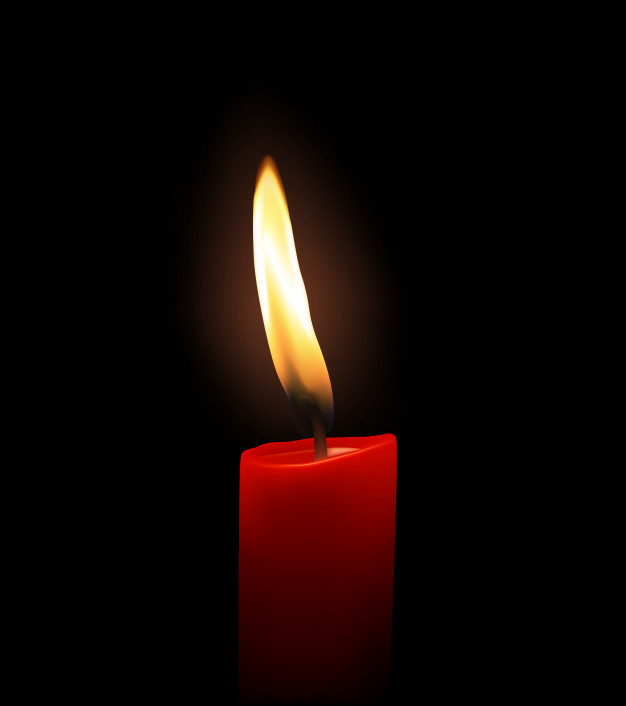 626x706 Red Candle Flame Vector Premium Download