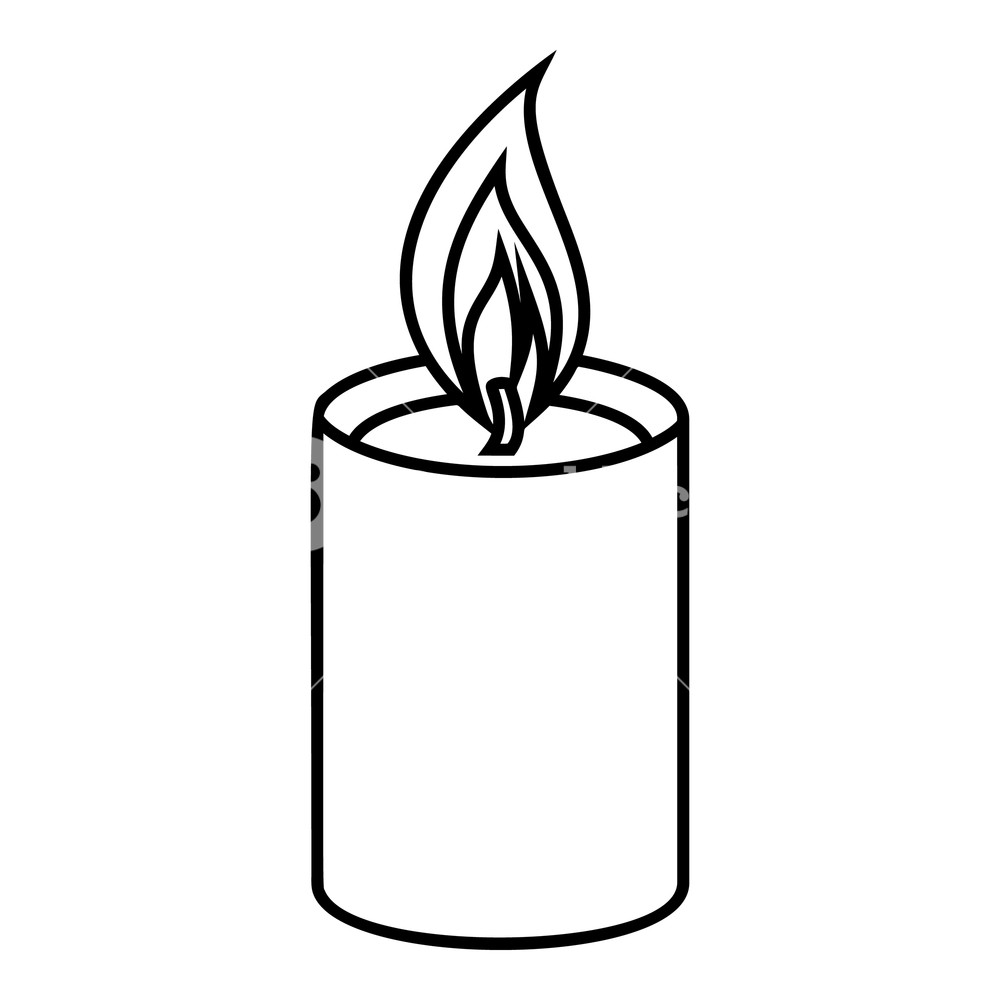 Romance Candle Icon Outline Illustration Of Romance Candle Vector 1000x1000 Romance Candle Icon Outline Illustration Of Romance Candle Vector