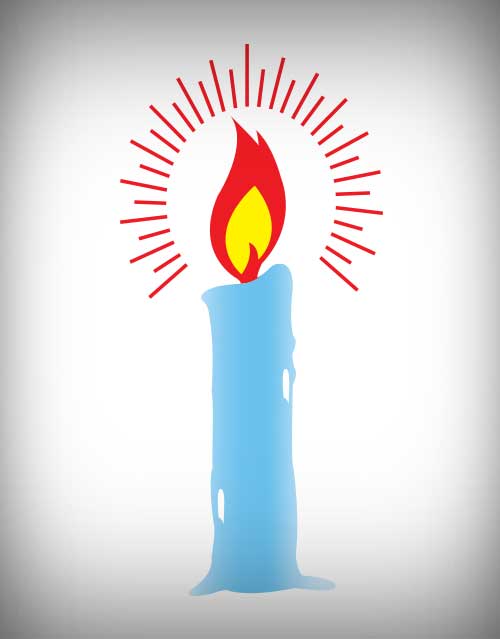 Candle Vector 500x639 Candle Vector