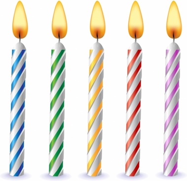 Birthday Candle Vector Free Vector Download 379x368 Birthday Candle Vector Free Vector Download