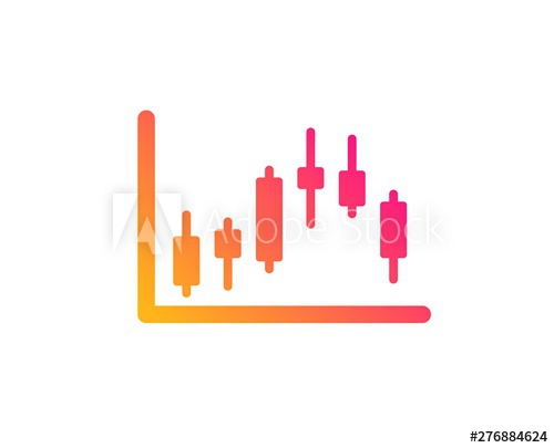 Candlestick Chart Icon Financial Graph Sign Stock Exchange 500x405 Candlestick Chart Icon Financial Graph Sign Stock Exchange
