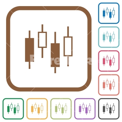 Candlestick Chart Simple Icons 400x400 Candlestick Chart Simple Icons