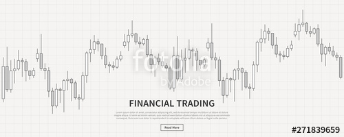 Financial Diagram Candlestick Chart Vector Illustration 500x200 Financial Diagram Candlestick Chart Vector Illustration