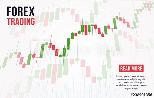 Vector Background With Stock Market Candlesticks Chart Forex 500x320 Vector Background With Stock Market Candlesticks Chart Forex