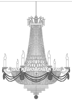 236x328 Candlestick Vector Design Pattern