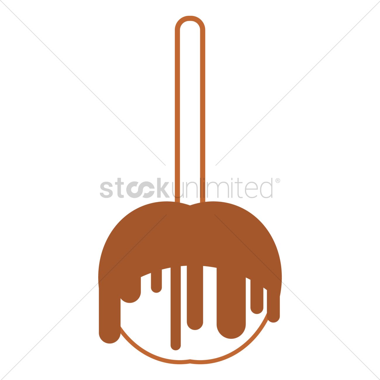 1300x1300 Candy Apple Vector Image