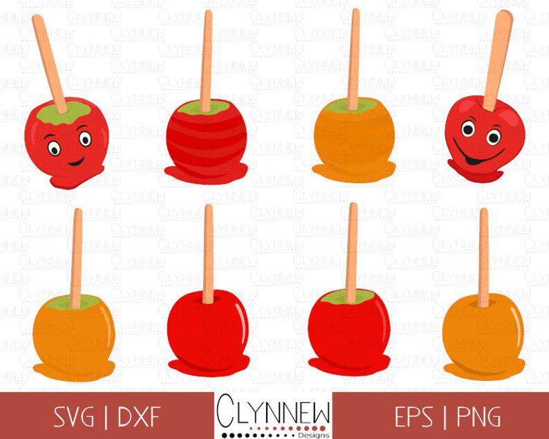 794x635 Candy Apple Apple Vector Faces Cute Fruit Designs Etsy