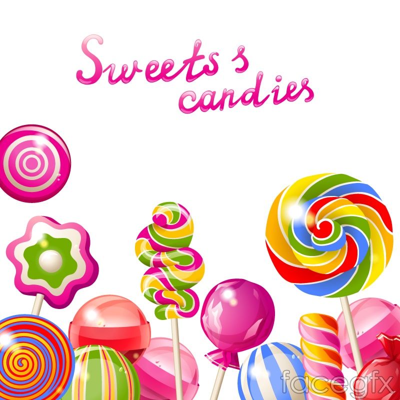 800x800 Delicious Candy Background Vector H S Fundraising