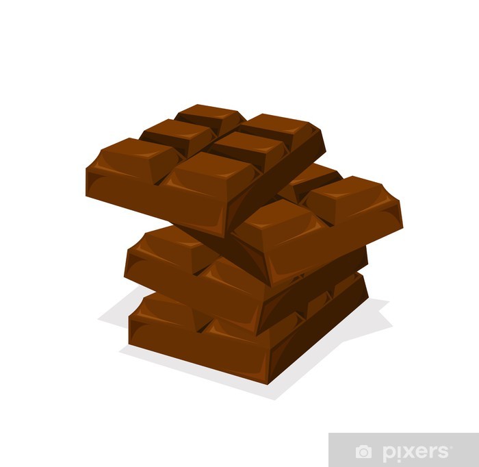 700x682 Stack Of Chocolate Bar Vector Sticker We Live To Change