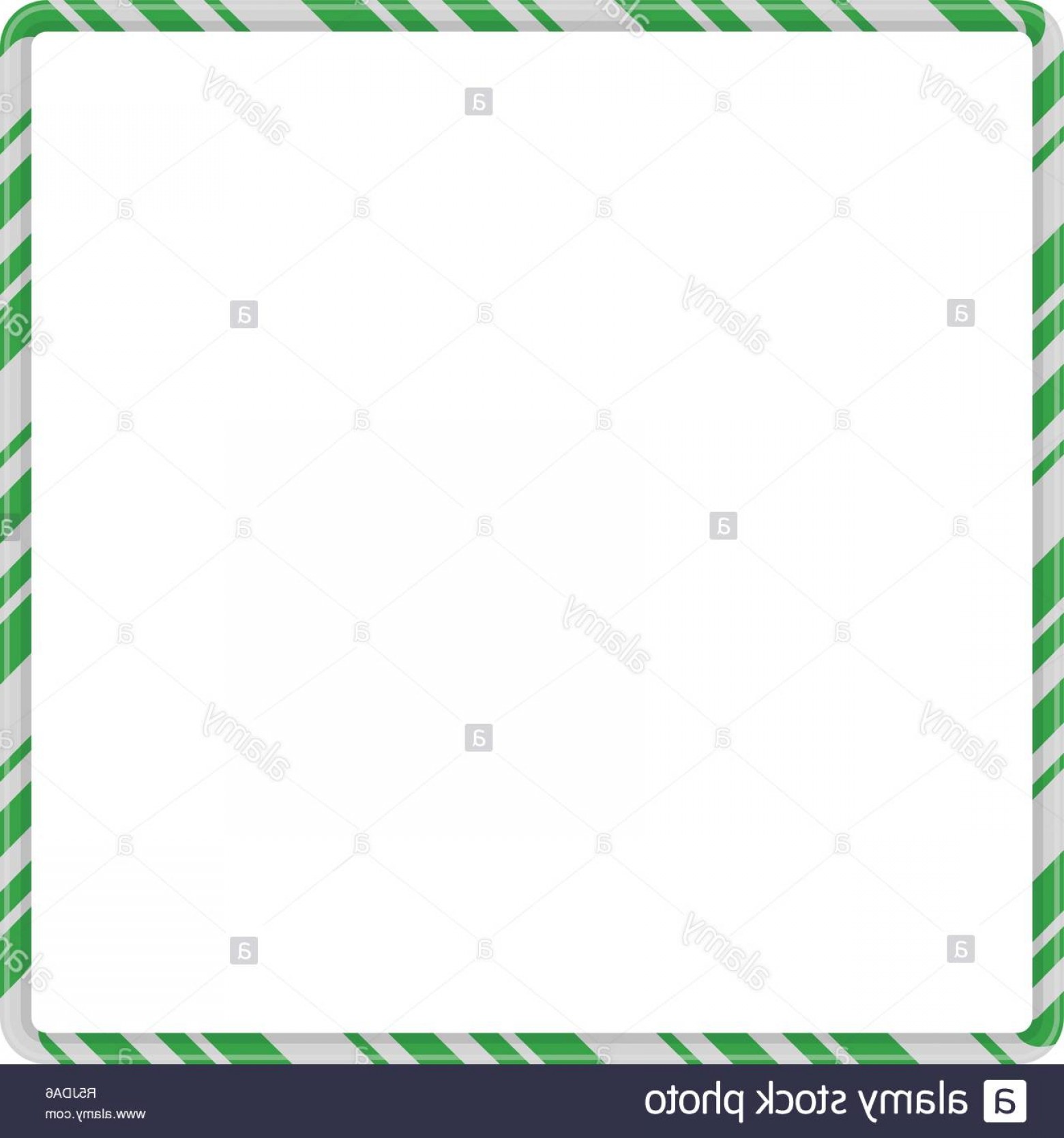 1560x1668 Candy Cane Frame Border Square Shape Vector Christmas Design