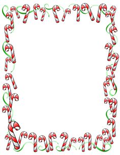 236x305 Candy Cane Border Clip Art