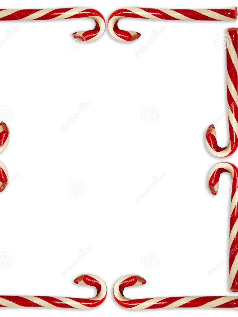 768x1024 Free Download Candy Cane Border Png Candy Cane Border Vector
