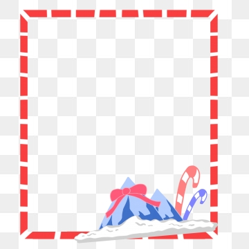 360x360 Candy Cane Border Png, Vector, And Clipart With Transparent